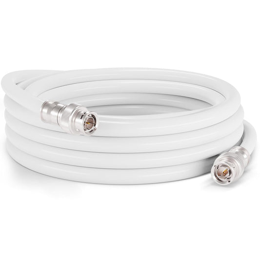 BNC Cable 35ft RG6 HD-SDI Low Loss Coaxial for Clear Signals