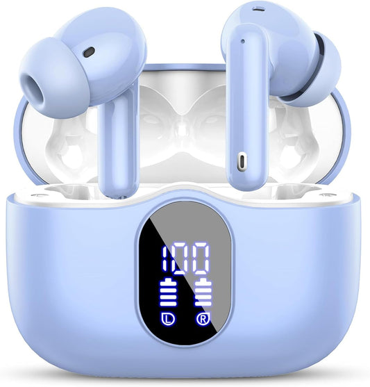 Wireless Earbuds with Noise Cancelling Mic and IP7 Waterproof