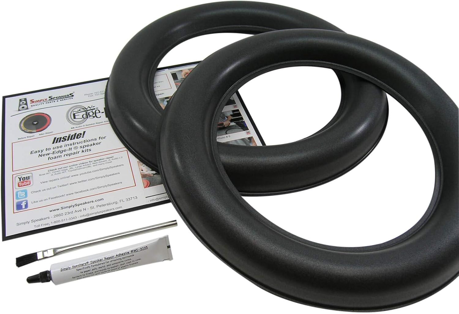 Speaker Foam Repair Kit for JL Audio 13W7 and 13W7-D1.5 Models