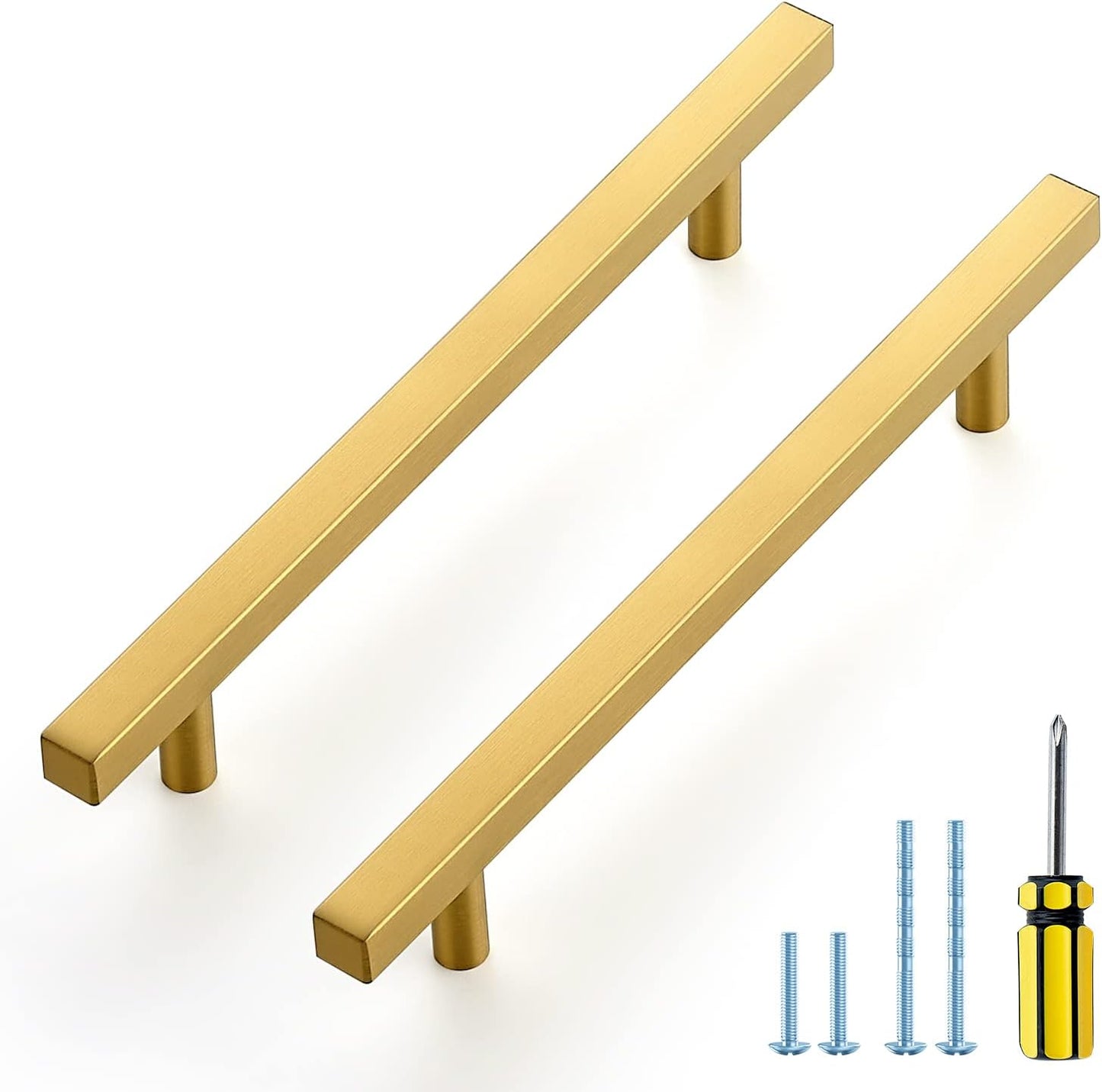 Ravinte 30 Pack Gold Cabinet Handles for Kitchen Cabinets