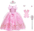 Princess Costume for Girls 3T-12 with Full Accessory Set - Fluffy