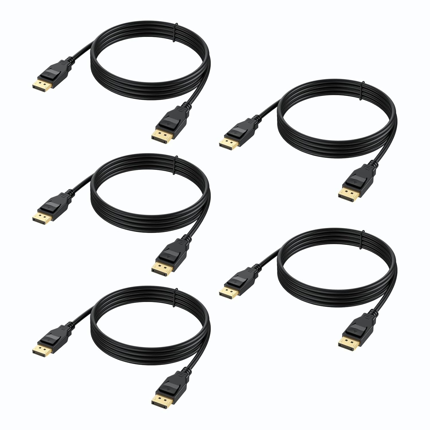 8K Gaming Cable Pack - Ultra-Fast DisplayPort 1.4