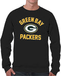 Green Bay Packers Adult Gameday Crewneck Sweatshirt - Cotton Blend