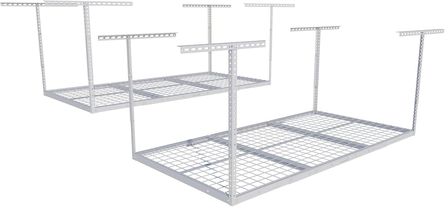 FLEXIMOUNTS Overhead Garage Storage Rack for Maximum Capacity