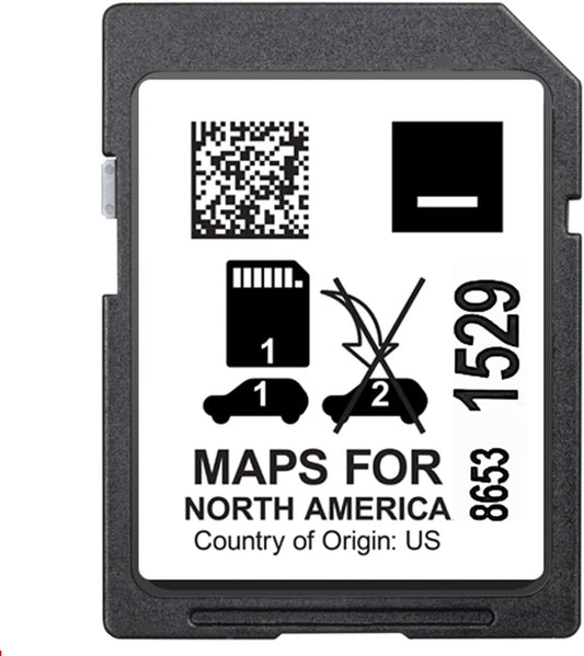 2024 GPS Navigation SD Card Map for Cadillac Buick GMC Chevrolet