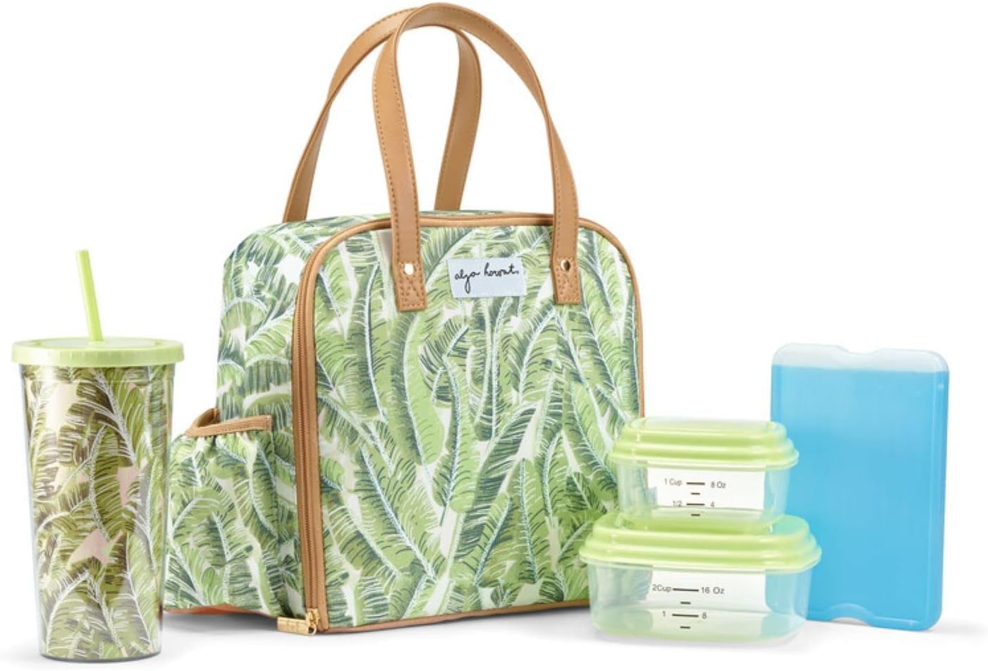 Fit & Fresh Insulated Lunch Bag For Women With Containers
