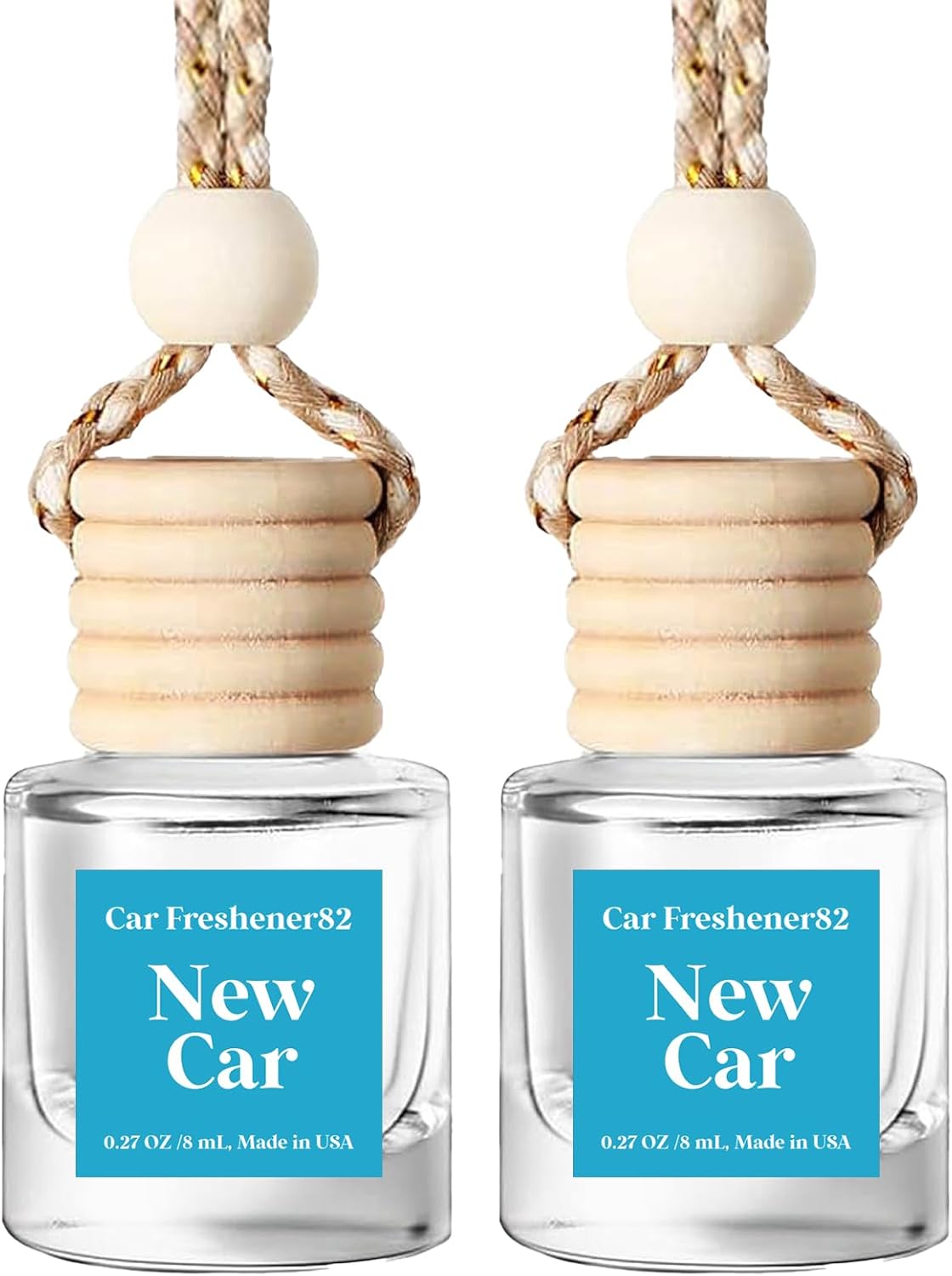 HoogaLife Car Air Freshener 2 Pack - Long Lasting USA Fragrance
