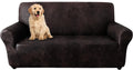 Oversized Loveseat Cover for Home Decor - Soft Leather-Like Slipcover