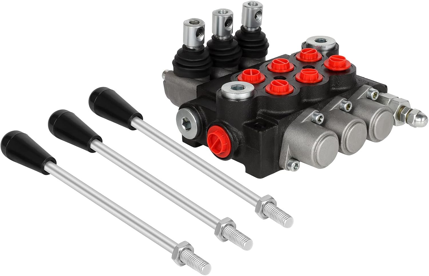 3 Spool 11 GPM Hydraulic Flow Control Valve for Tractors