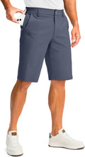 Men's Golf Shorts with 11in Inseam - Stretch Quick Dry Classic Fit