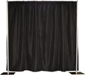 Crowd Control Center Pipe and Drape Backdrop Kit 8ft x 10ft - Upgraded