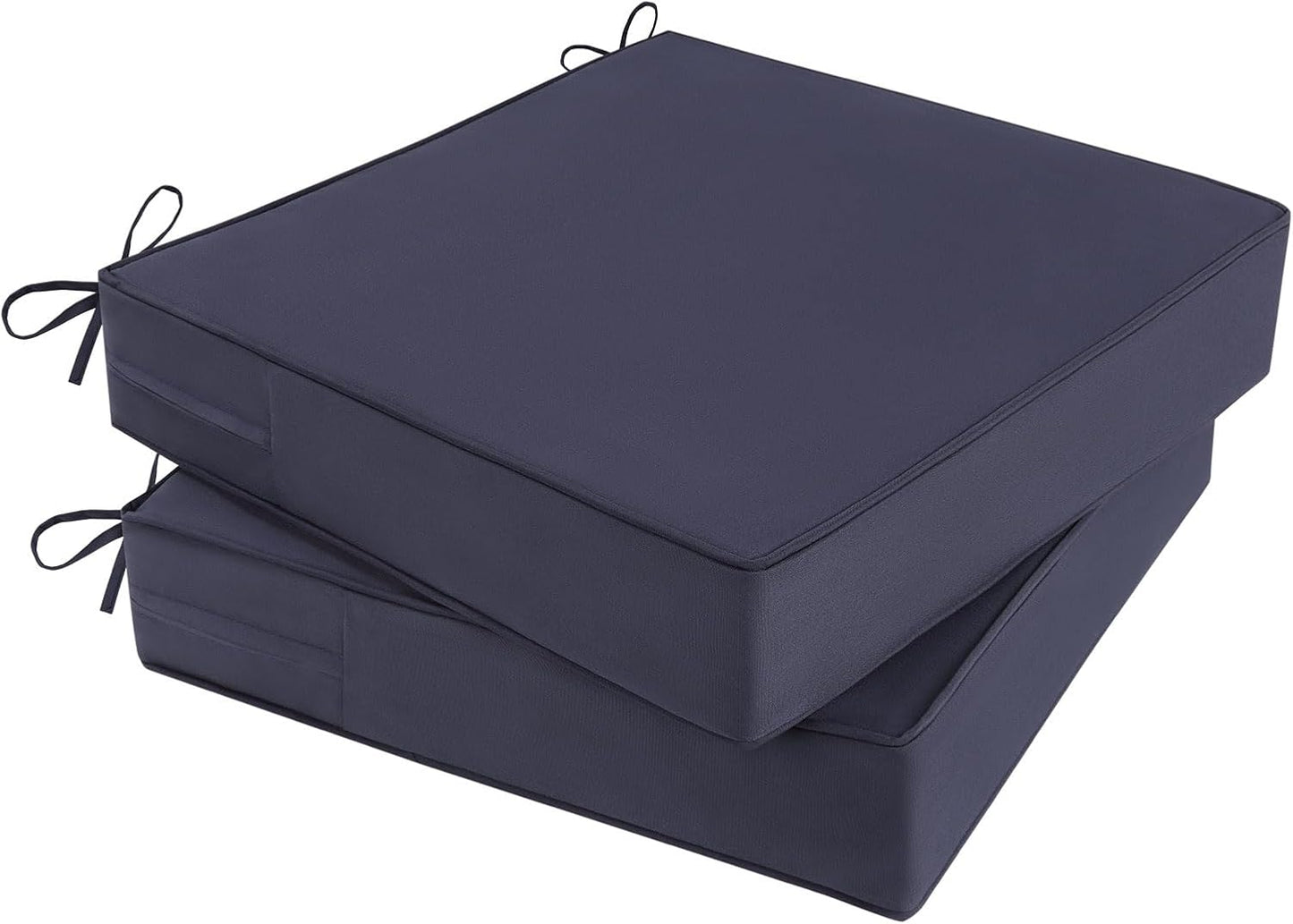 Outdoor Chair Cushions Set of 2 for Patio Furniture 19x19x4