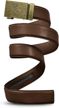 Mission Belt Men's Casual Leather Ratchet Design for Easy Wear