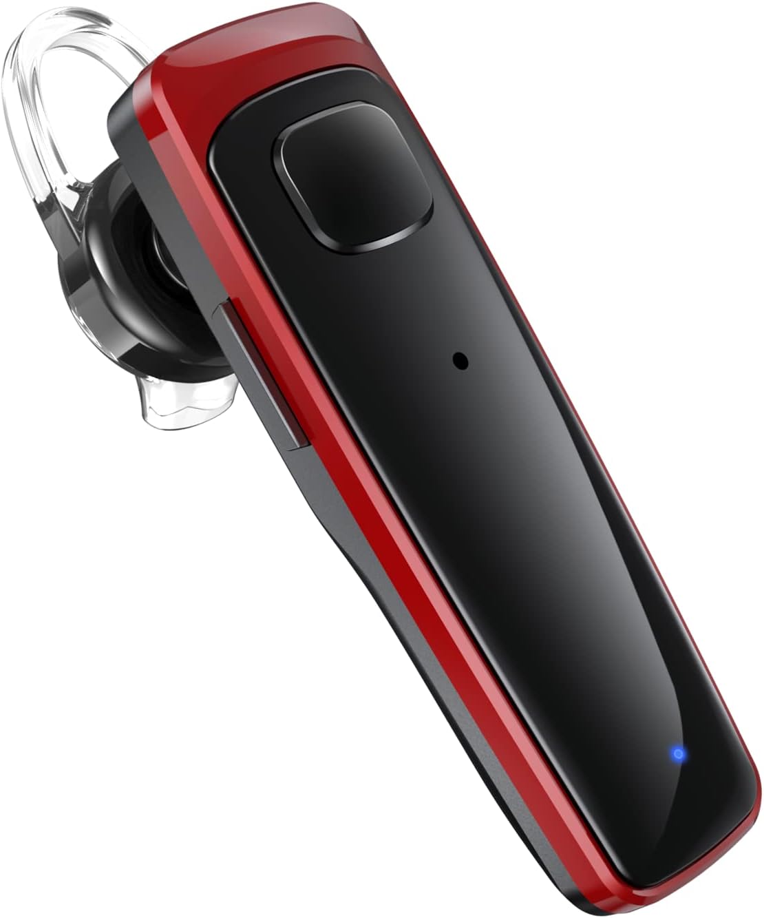 Bluetooth Headset V5.0 Wireless Handsfree Earpiece with Dual Mic
