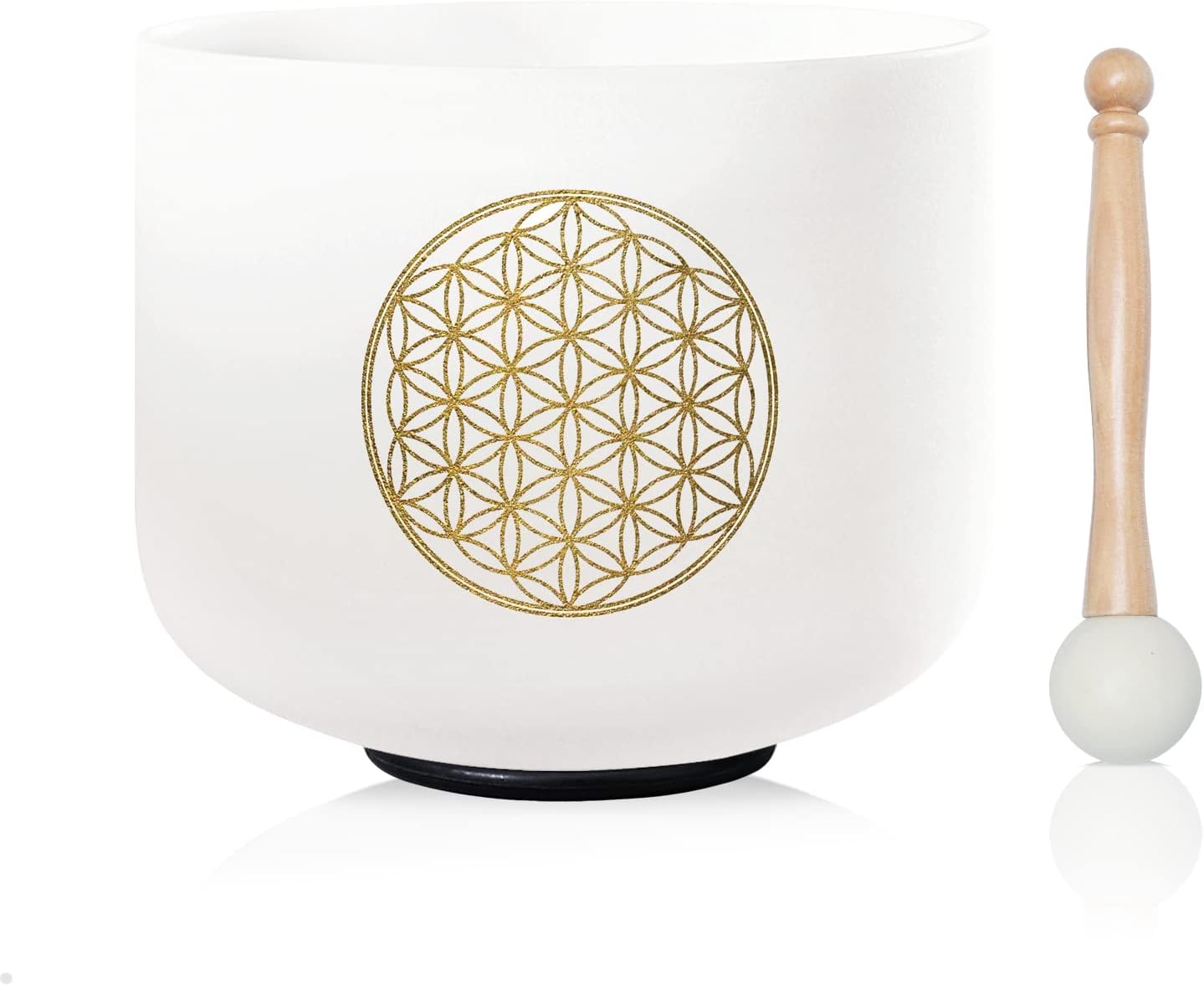528HZ C Note 8 Inch Flower Of Life Crystal Singing Bowl Review
