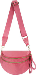 Pure Colour Crossbody Bag for Women - Spacious & Stylish Fanny Pack