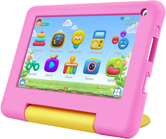 Kids Tablet 7in for Learning and Fun - Perfect for Ages 3-12