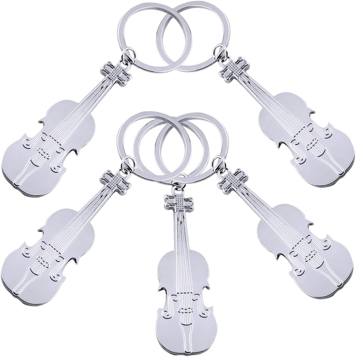 Veemoon: Music-Theme Keychain Set for Stylish Decor