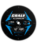 CRALY 14 Inch Circular Saw Blade for Aluminum and Metal Cutting