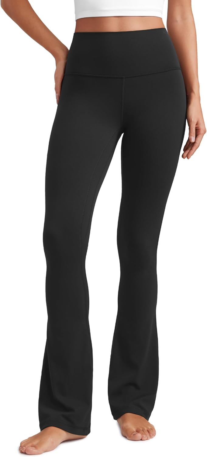 CRZ YOGA Butterluxe High Waist Mini Flared Leggings for Women