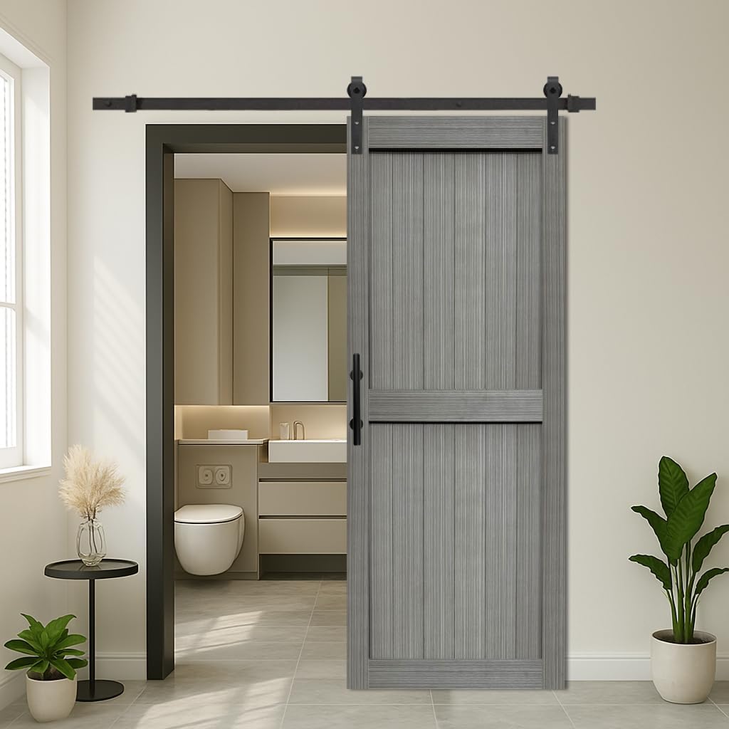 Elevate Your Space with 30in x 84in MDF Barn Door Kit