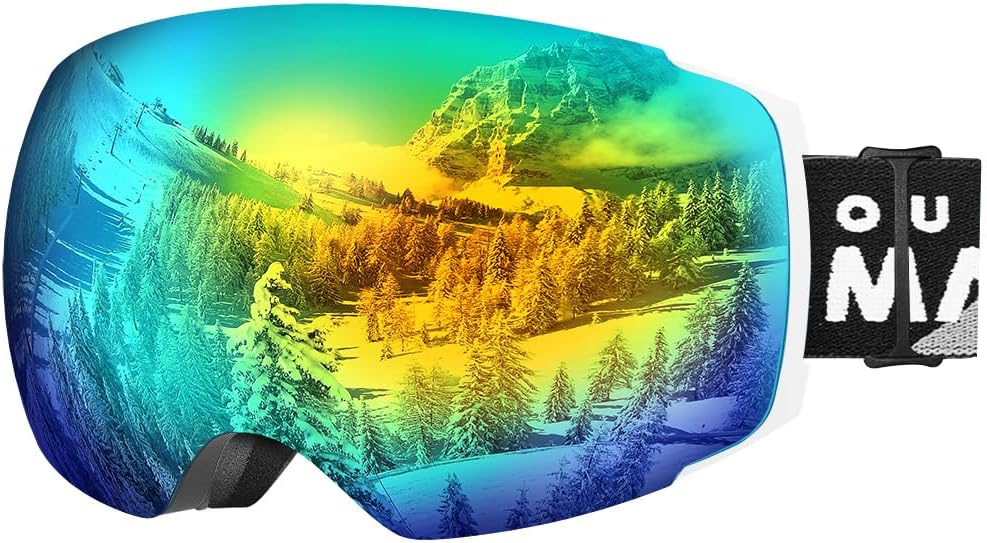 OutdoorMaster Ski Goggles PRO - Frameless Design for Comfort