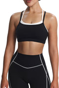 Aoxjox Women's Workout Sports Bras for High Impact Training
