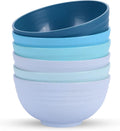 Unbreakable Soup Bowls Set, 34oz | BPA-Free | Microwave/Dishwasher Safe