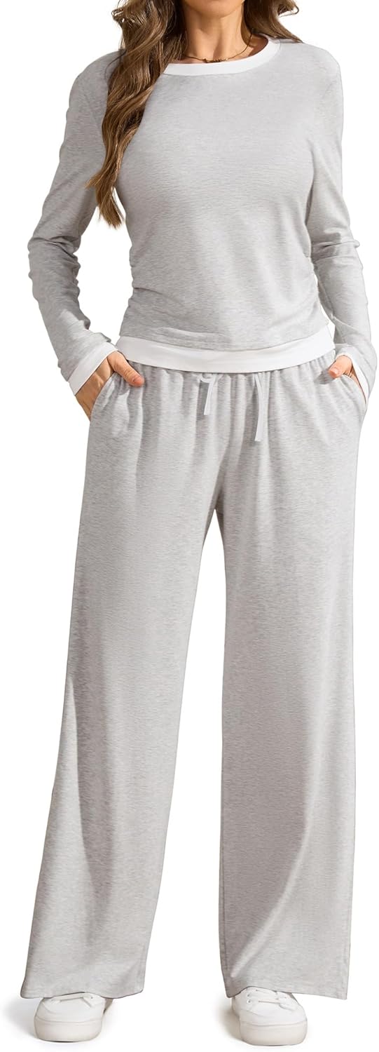 SHESHOW Women 2 Piece Outfits for Casual Lounge and Travel