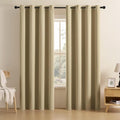 Blackout Curtains 108 in Long 2 Panels - Room Darkening & Insulated
