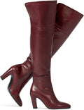 wetkiss Thigh High Boots for Women, Over the Knee Boots with Chunky