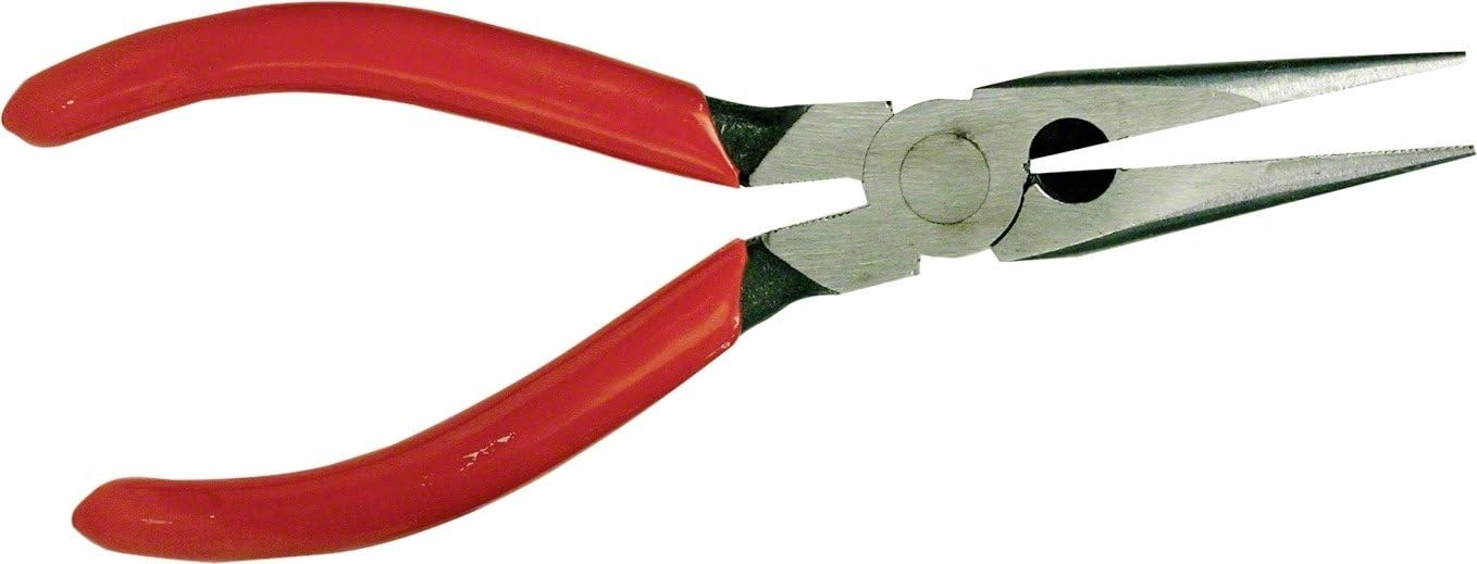 Sea Striker Long Needle Nose Pliers | Red Grips, Wire Cutter