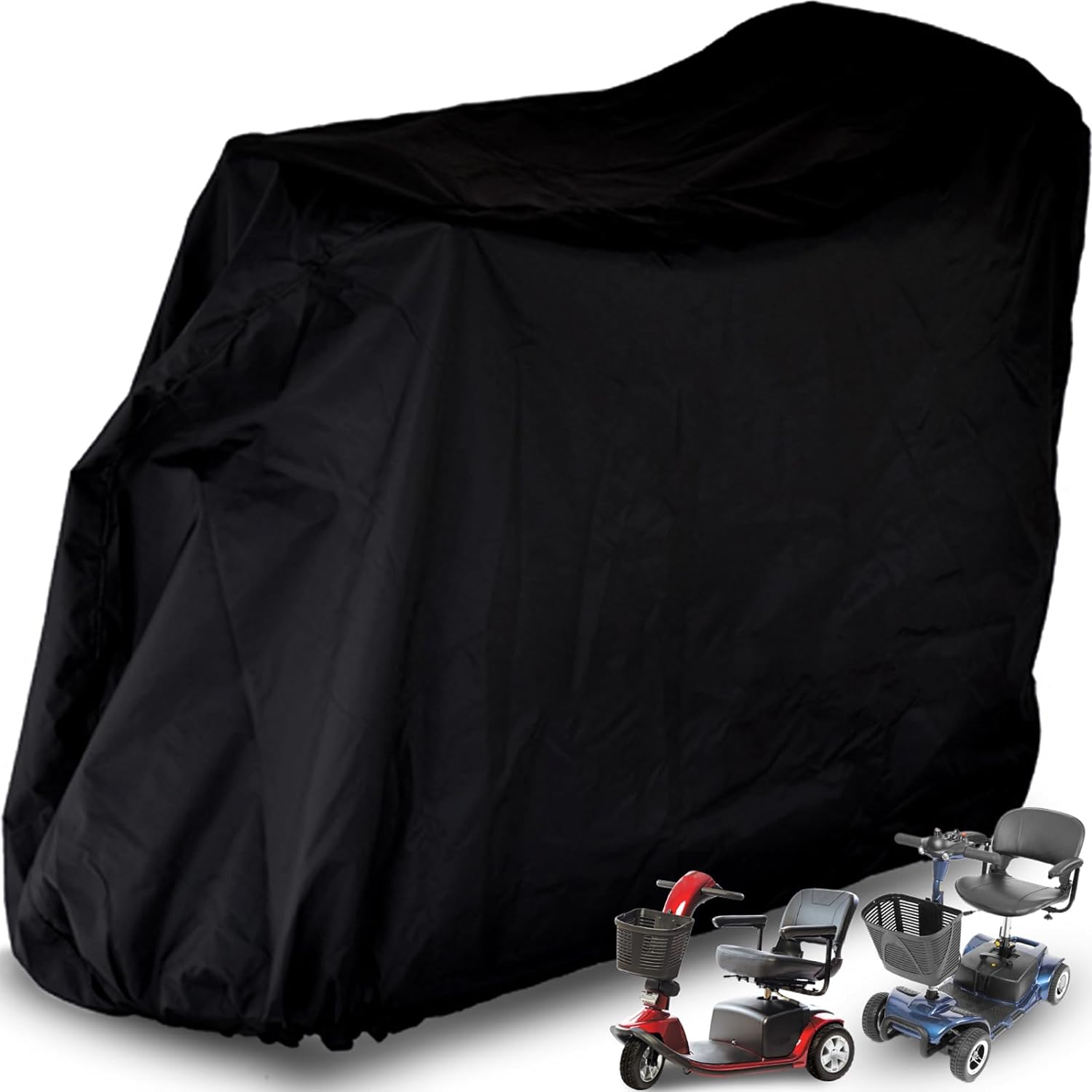 Valchoose 48inL x 22inW x 38inH Heavy Duty Scooter Cover