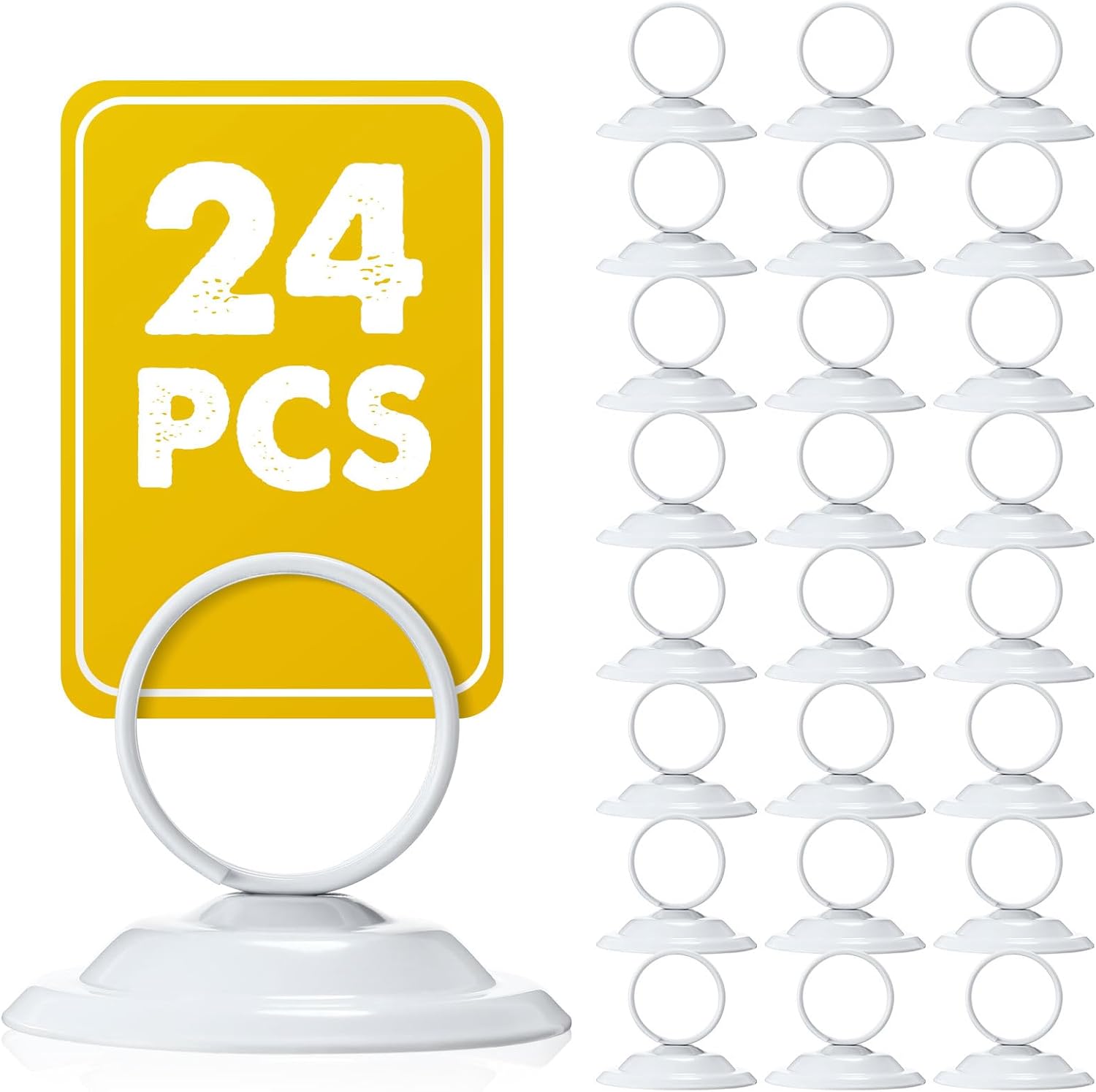 24 Pcs Table Number Holders for Weddings and Events