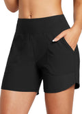 baleaf Women's High Waisted Swim Board Shorts 5in Inseam - Quick Dry