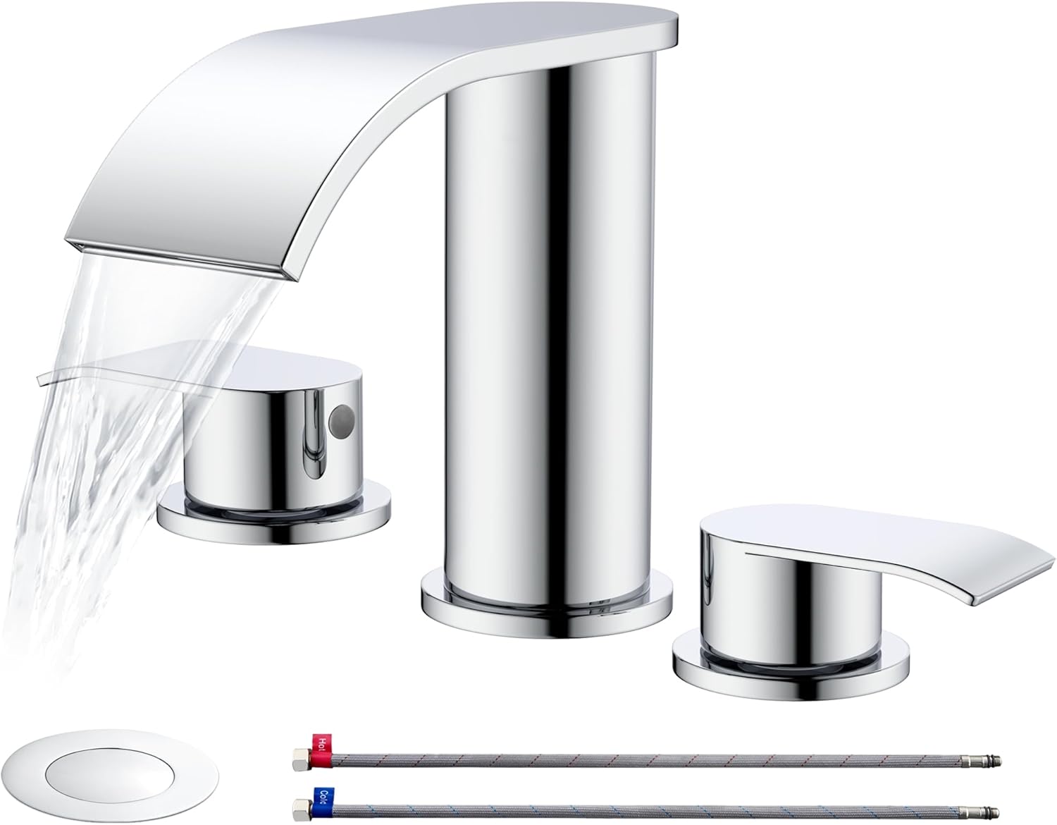 Ultimate Unicorn 8 inch Waterfall Bathroom Faucet for Vanity Sinks