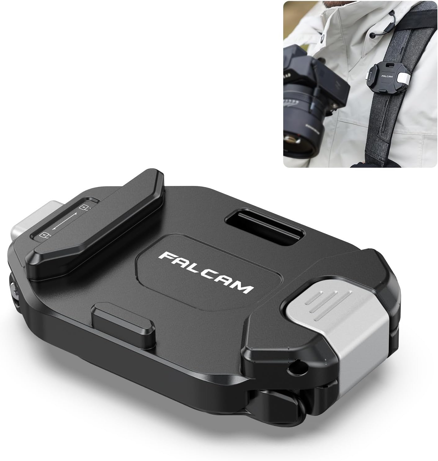 ULANZI F38 Quick Release Camera Backpack Strap Mount Clip