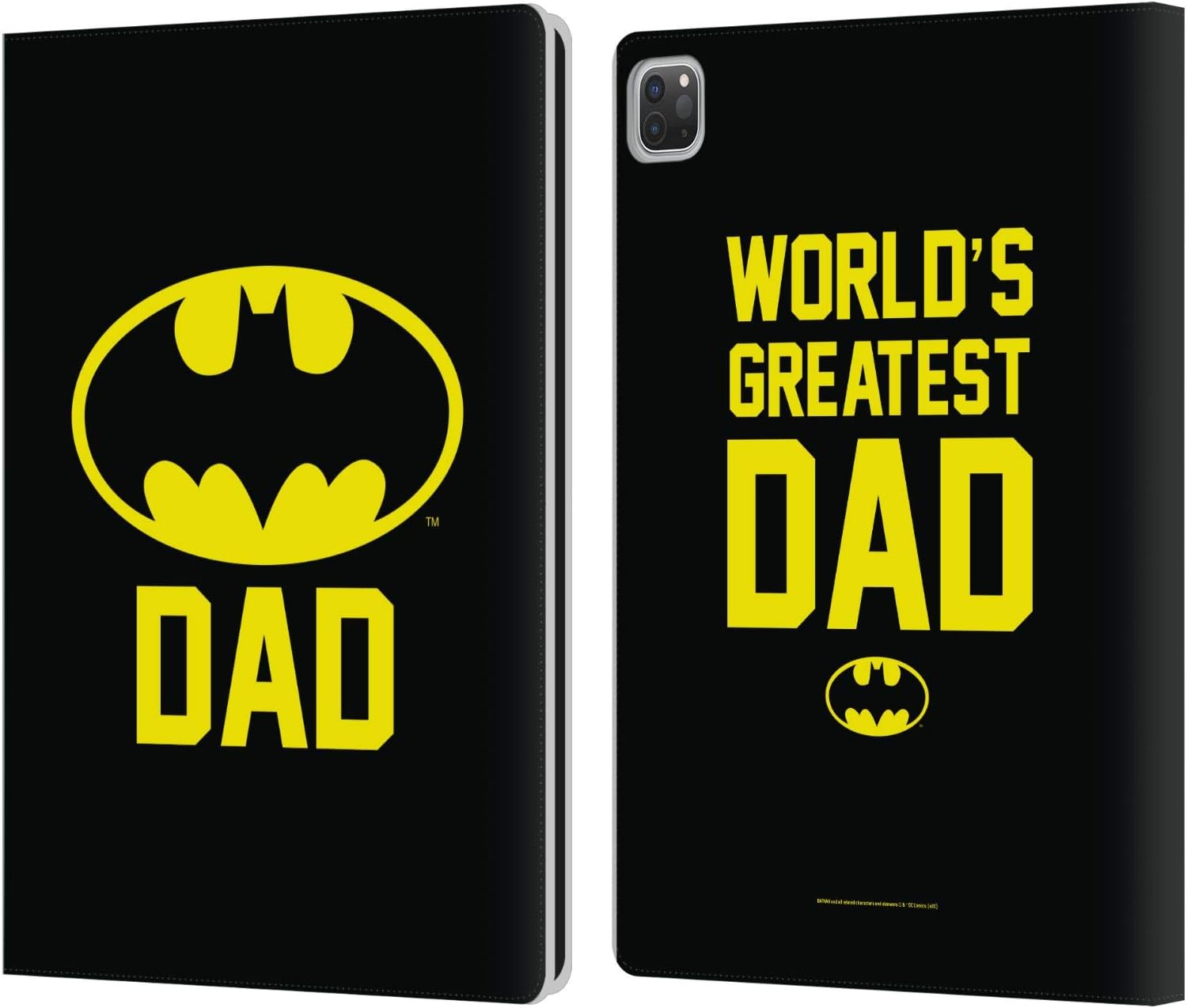 Batman DC Comics Leather Wallet Case for iPad Pro 12.9 2020/2021/2022