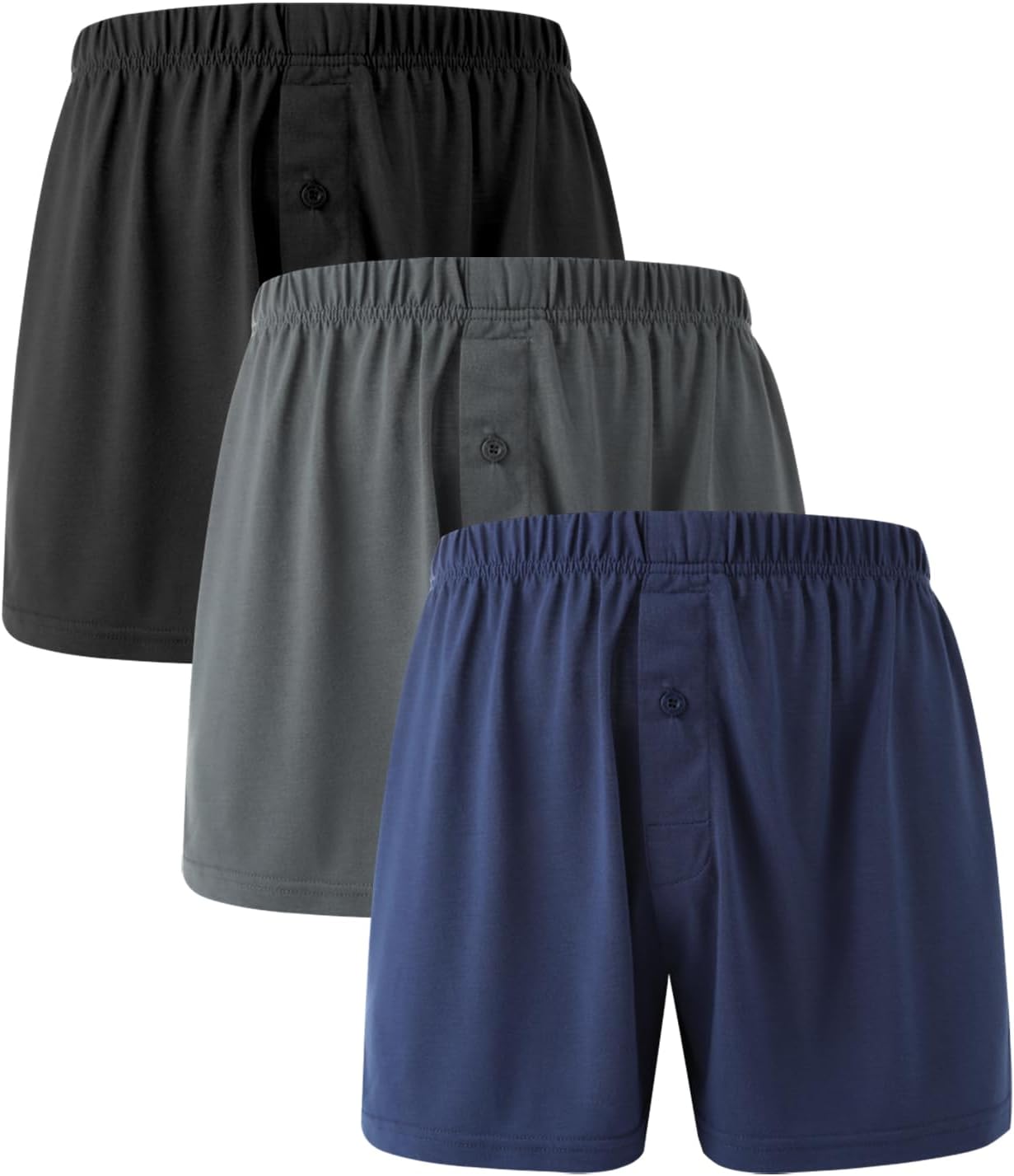 Bamboo Cool Mens Boxers Ultra-Soft Comfortable Underwear Pack