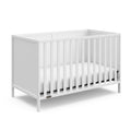 Graco Theo 3-in-1 Convertible Baby Crib (White) - Timeless 3-in-1