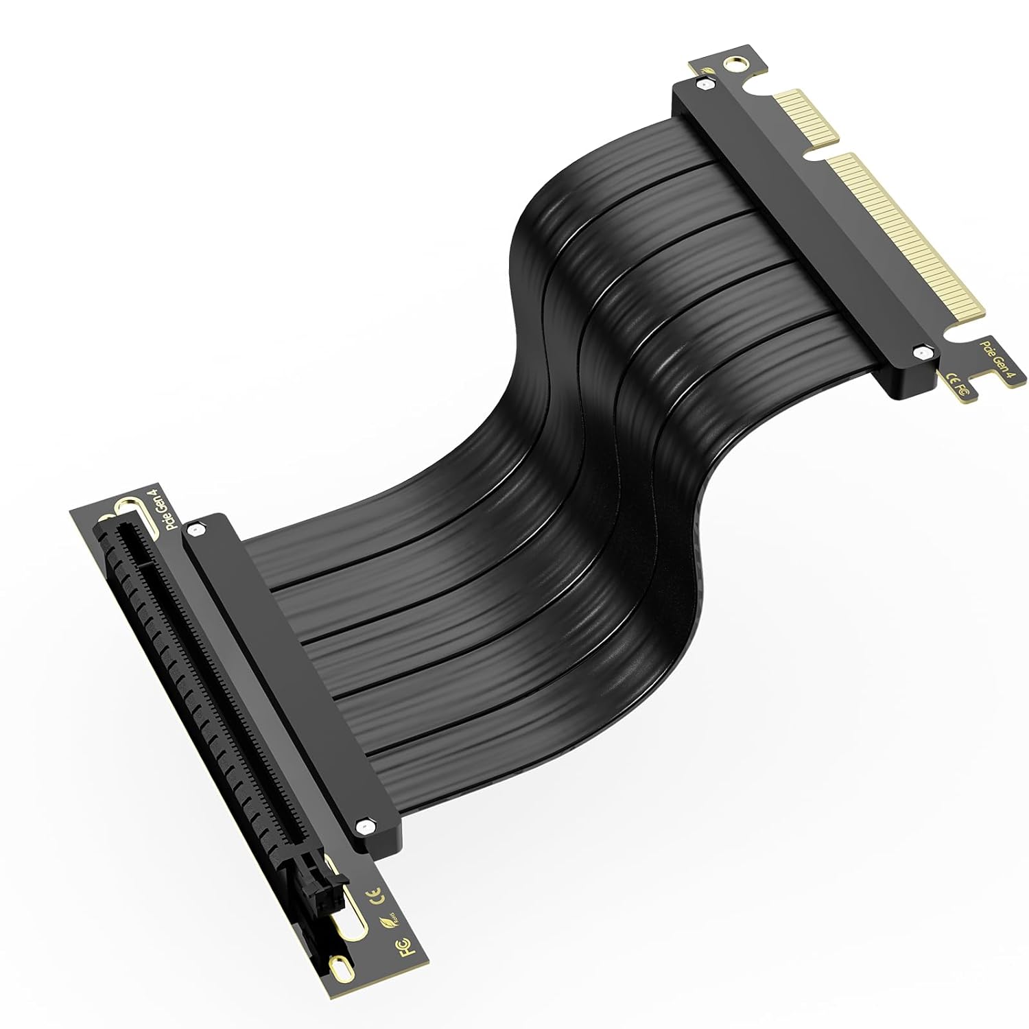 PCI-E 4.0 Riser Cable for High Speed Graphics Card Extension