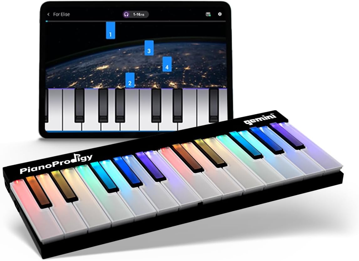 Portable Bluetooth Keyboard for Music Lovers
