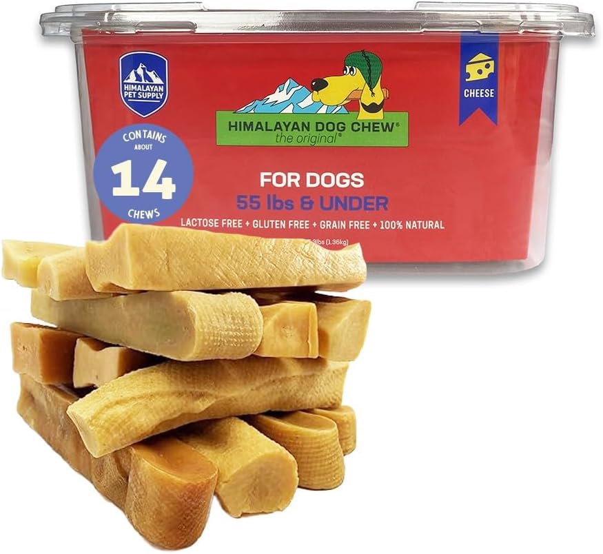 Himalayan Cheese Chews for Dogs 55 Lbs & Smaller - Natural Treats