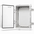 11.8in x 7.9in IP67 Waterproof Junction Box - Clear Hinged Cover