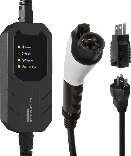 MEGEAR Skysword Level 1-2 EV Charger - Fast & Portable Charging