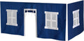 Max & Lily Kids Low Bunk Bed Privacy Curtains