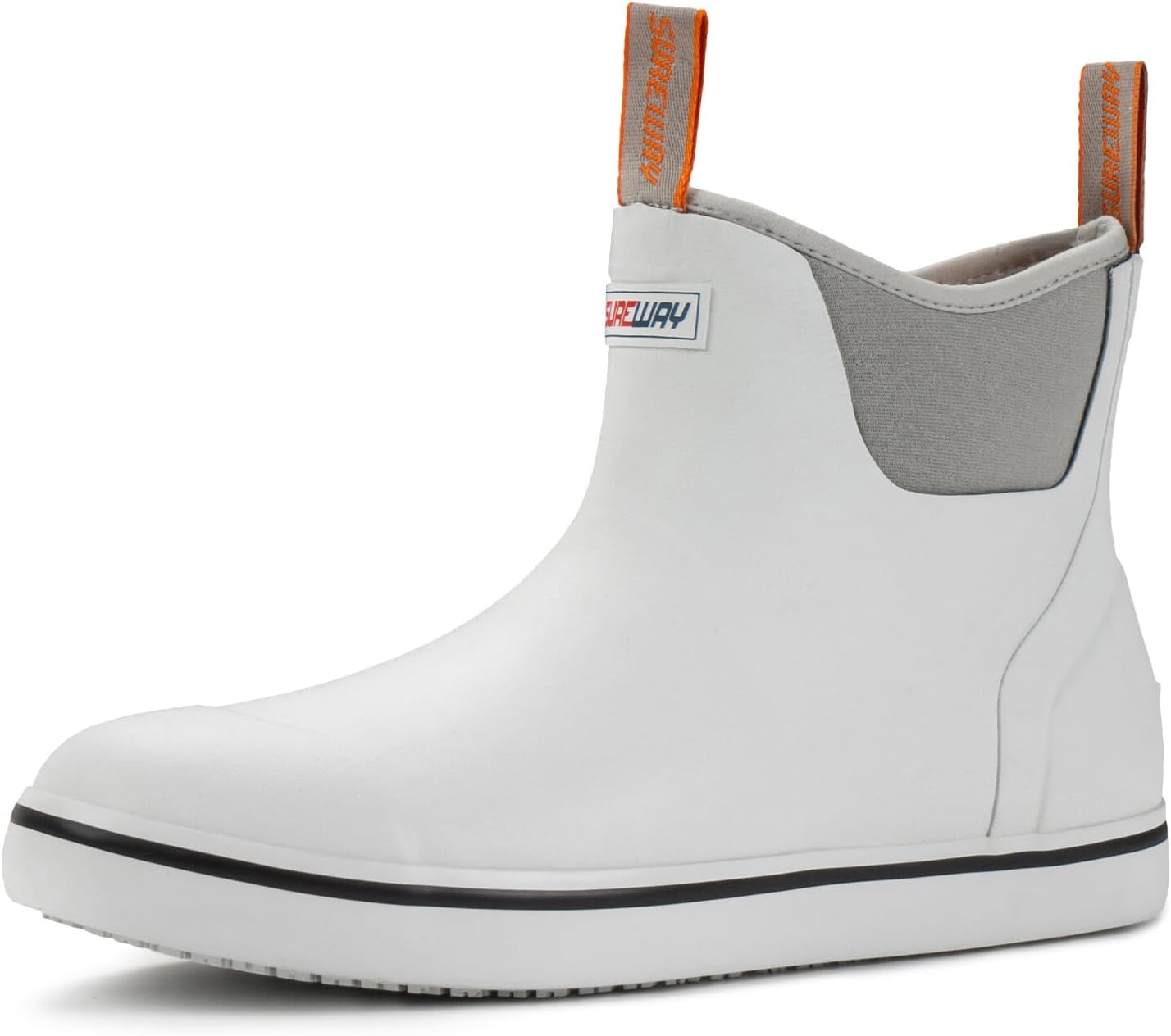 SUREWAY Men's Ankle Fishing Deck Boots - Waterproof & Non-Slip