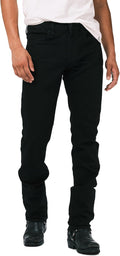Slim Ash Jeans for Men Over Dye Black - Slim Fit Buffalo