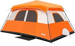 BEYONDHOME Instant Cabin Tent for 8-10 People, Quick Setup