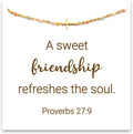 Cross Bracelet for Women - Religious Christian Gift with Message